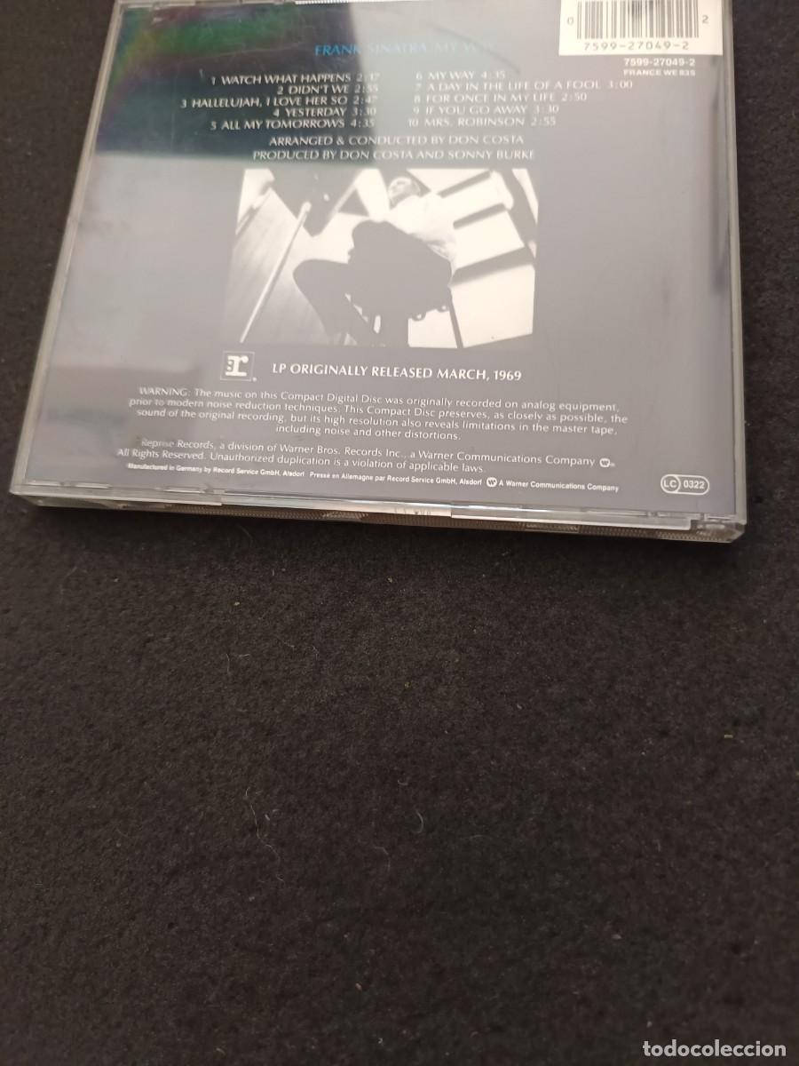 CDs de m&uacute;sica: CD. FRANK SINATRA. MY WAY - Foto 2