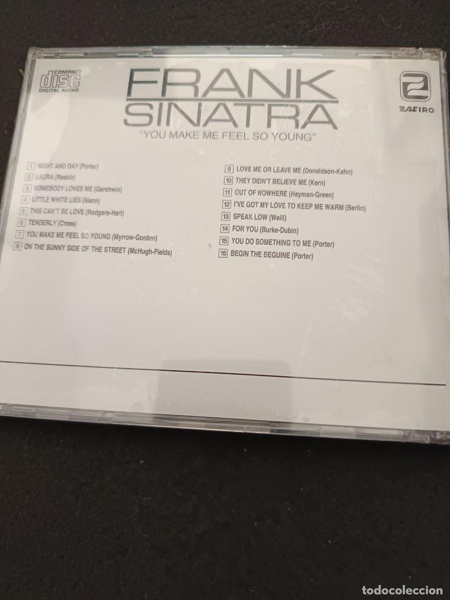 CDs de m&uacute;sica: CD. FRANK SINATRA. YOU MAKE ME FEEL SO YOUNG - Foto 2