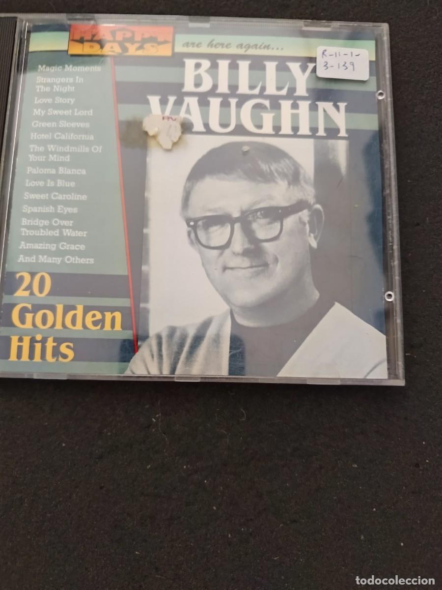 CDs de m&uacute;sica: CD. BILLY VAUGHN. 20 GOLDEN HITS - Foto 1