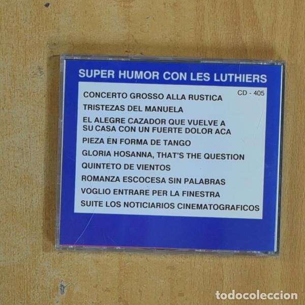 CDs de m&uacute;sica: LES LUTHIERS - SUPER HUMOR - CD - Foto 2