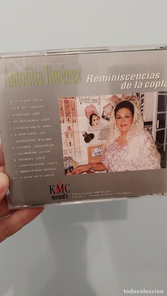 CDs de m&uacute;sica: CD ANTO&Ntilde;ITA JIMENEZ COPLA - Foto 2