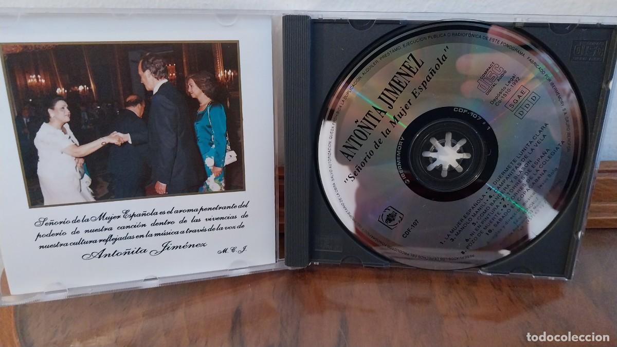 CDs de m&uacute;sica: CD ANTO&Ntilde;ITA JIMENEZ COPLA - Foto 3
