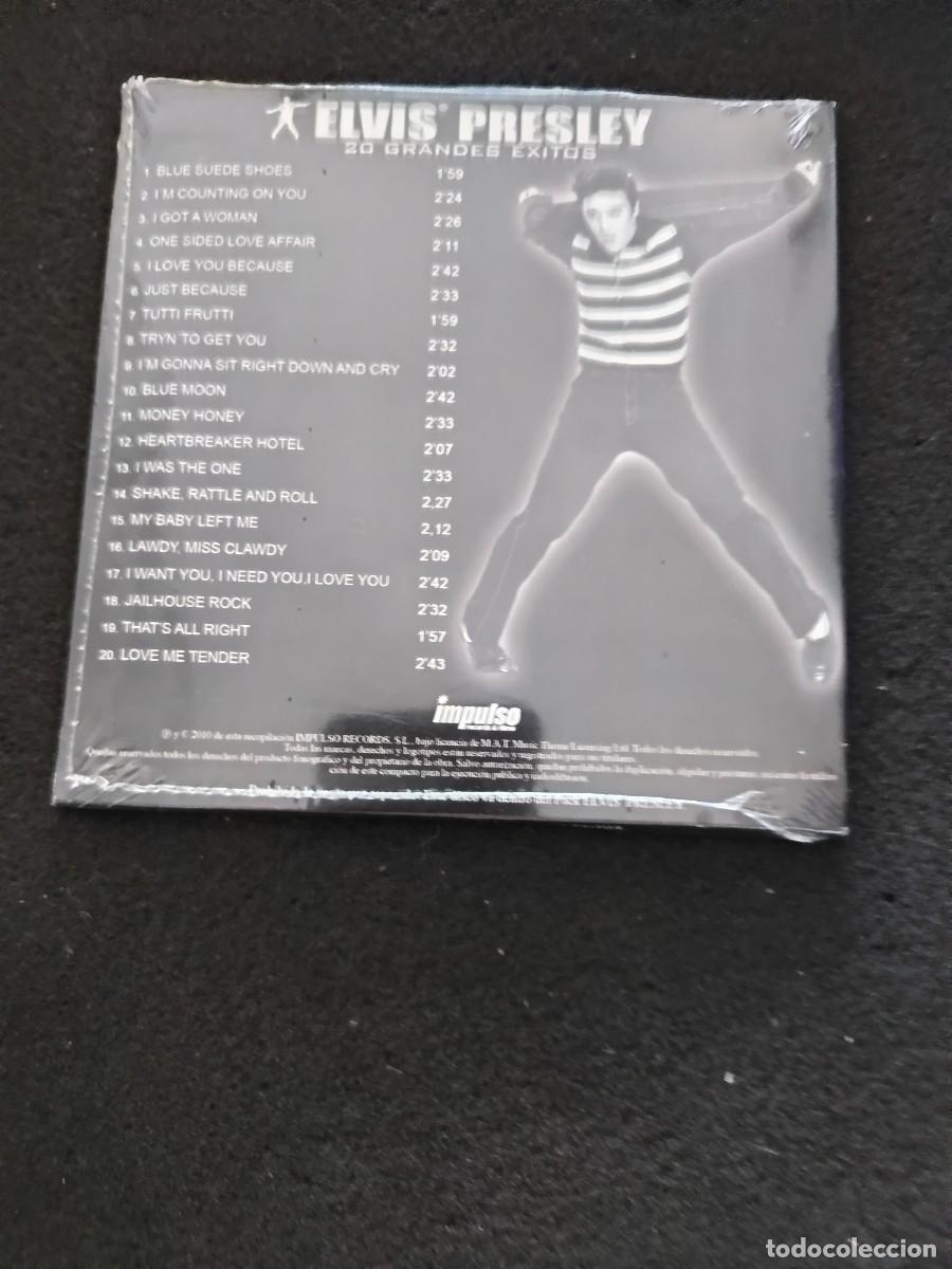 CDs de m&uacute;sica: ELVIS PRESLEY. 20 GRANDES &Eacute;XITOS - Foto 2