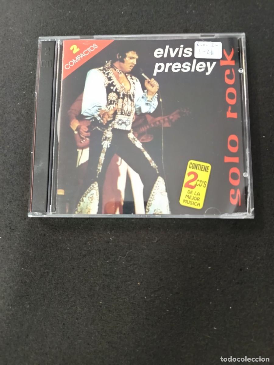 CDs de m&uacute;sica: 2 CDS. ELVIS PRESLEY. SOLO ROCK - Foto 1