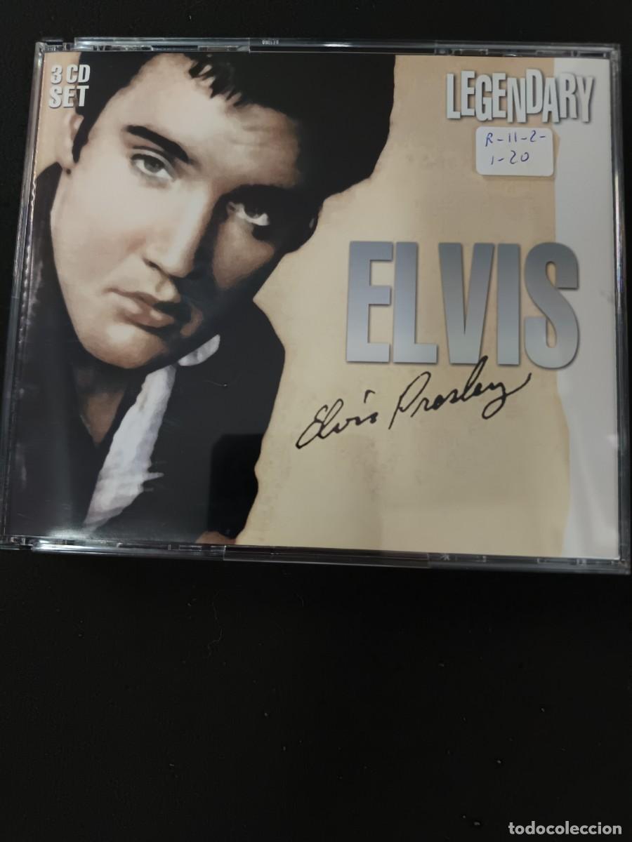 CDs de m&uacute;sica: 3 CD SET. ELVIS LEGENDARY - Foto 1