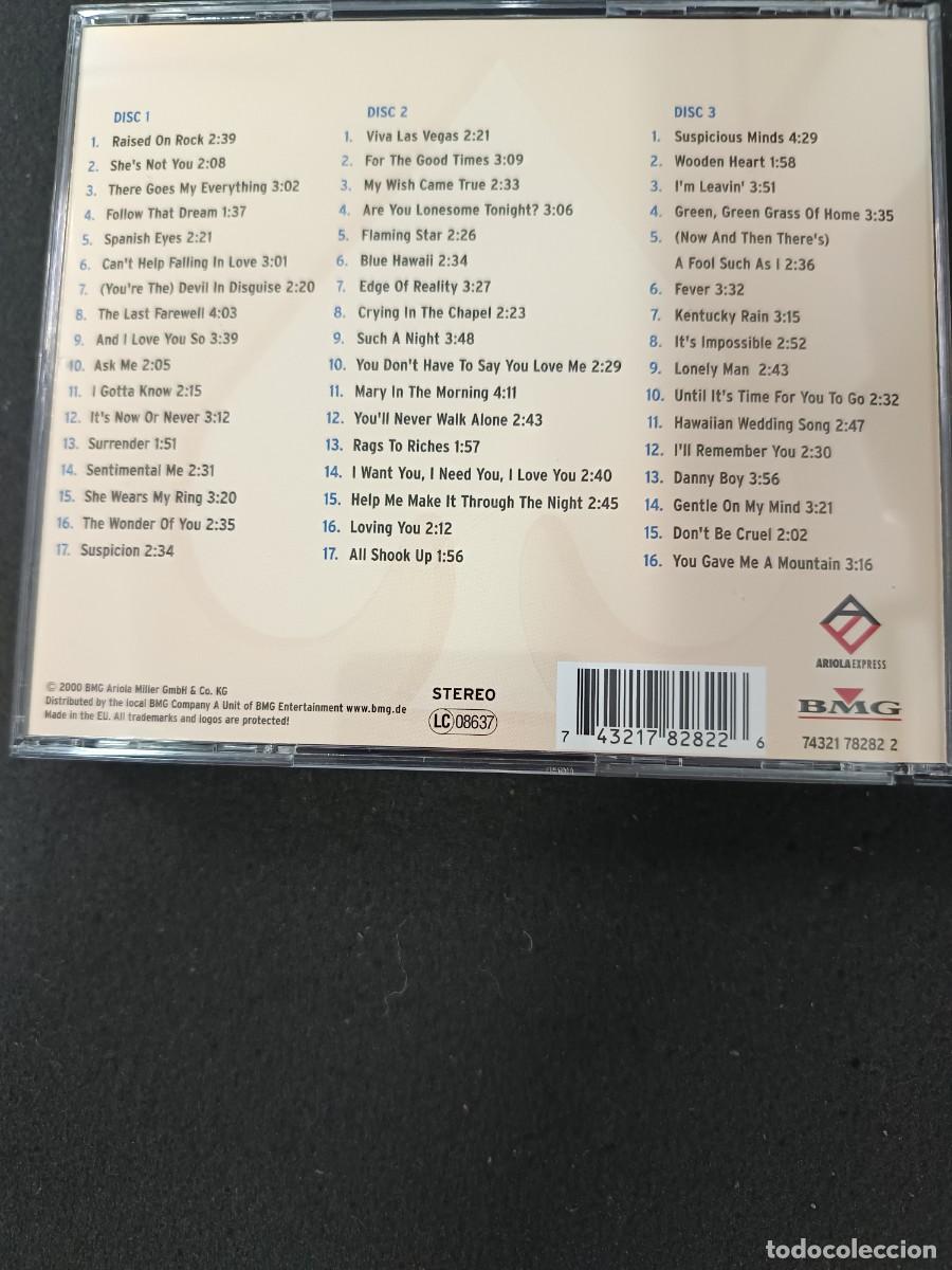 CDs de m&uacute;sica: 3 CD SET. ELVIS LEGENDARY - Foto 2
