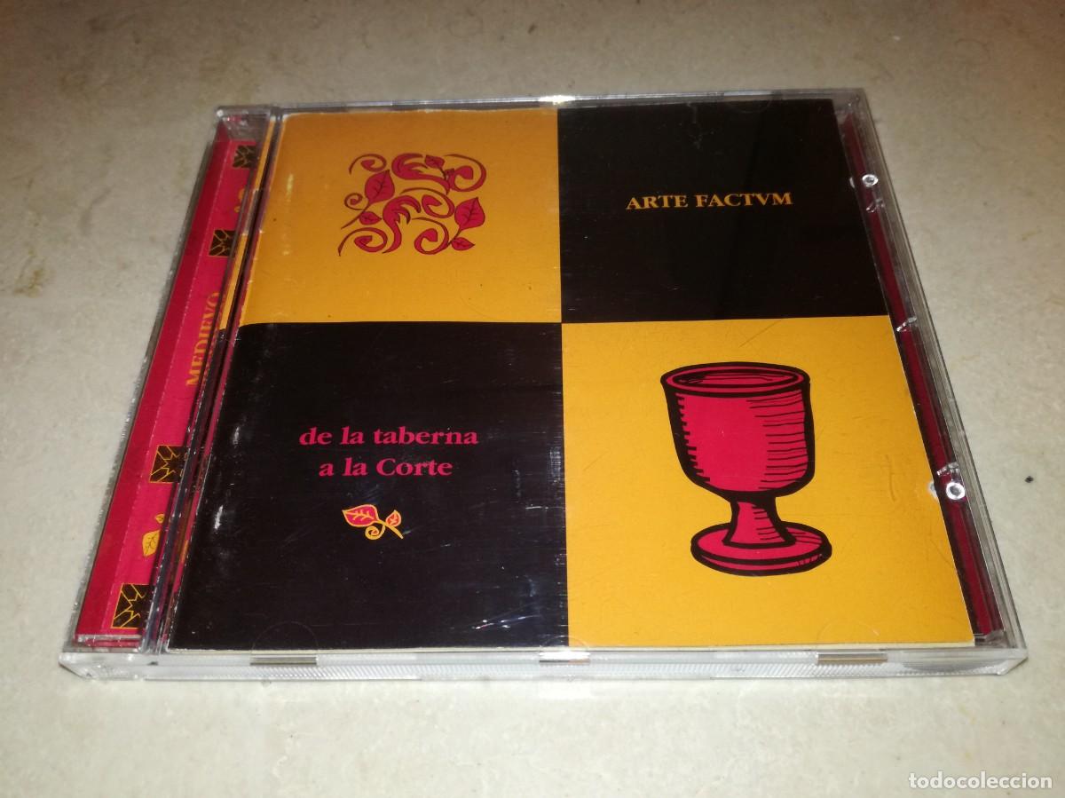CDs de m&uacute;sica: ARTE FACTUM DE LA TABERNA A LA CORTE - CD - Foto 1
