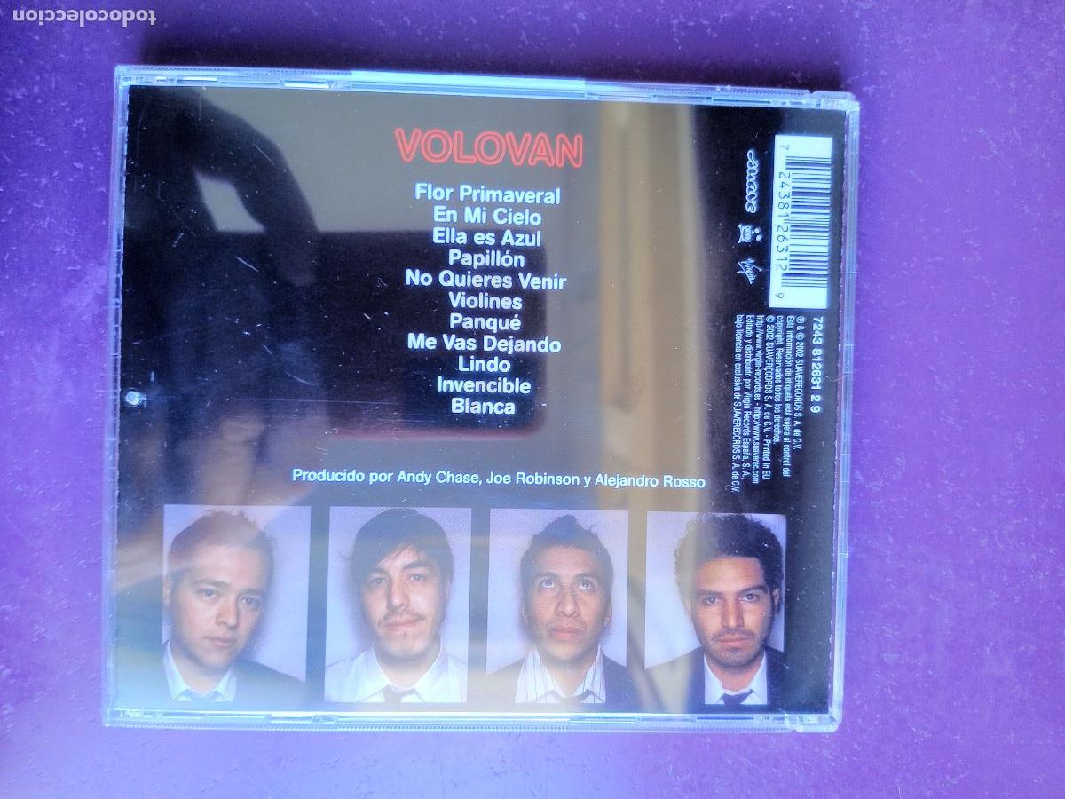 CDs de m&uacute;sica: Volovan - CD SUAVE 2002 - POP ROCK - Foto 2