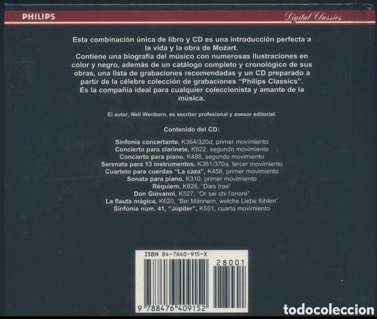 CDs de m&uacute;sica: Mozart: vida y obra libro + cd - Foto 2