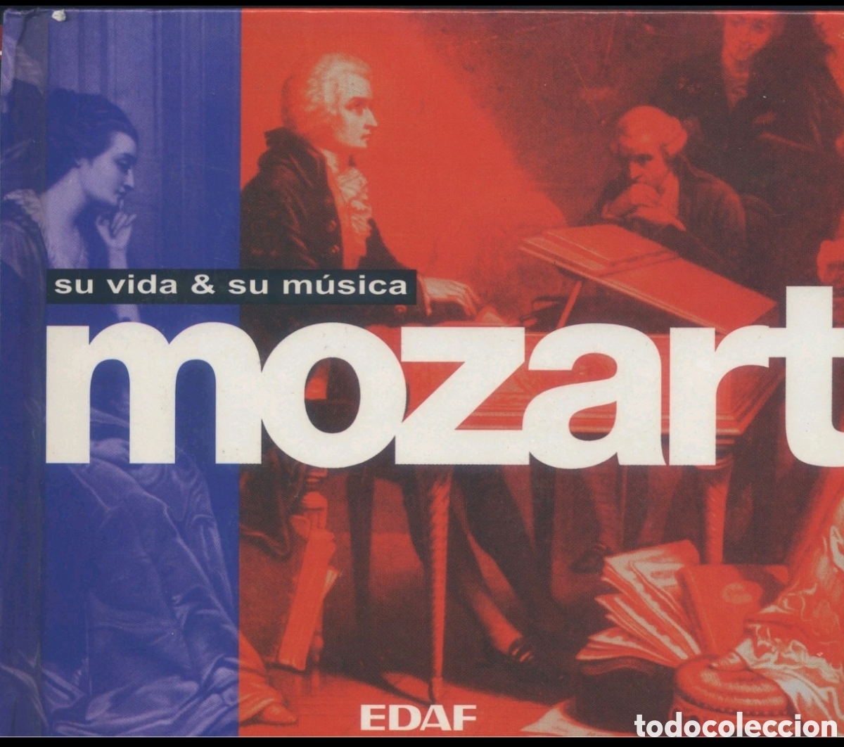 CDs de m&uacute;sica: Mozart: vida y obra libro + cd - Foto 1