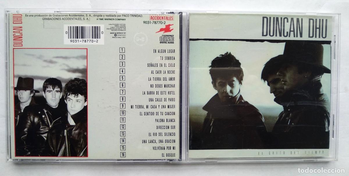 CDs de m&uacute;sica: DUNCAN DHU. EL GRITO DEL TIEMPO. CD. - Foto 1