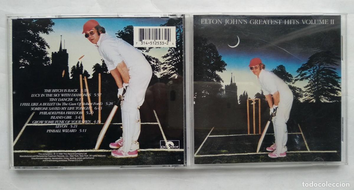 CDs de m&uacute;sica: ELTON JOHN. GREASTEST HITS. CD. - Foto 1