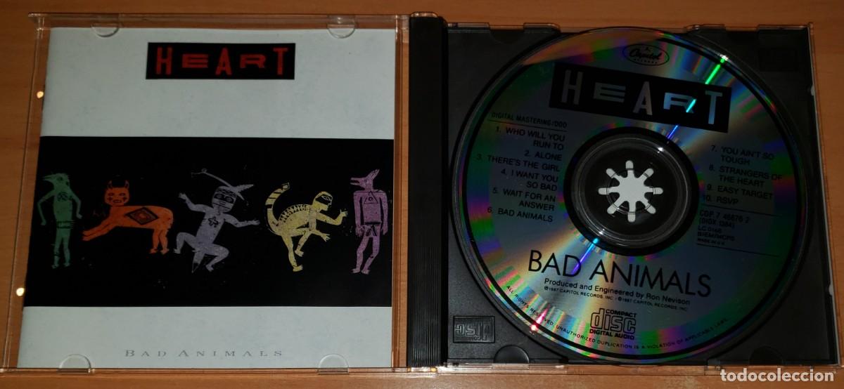 CDs de m&uacute;sica: Heart - Bad Animals CD - Foto 1