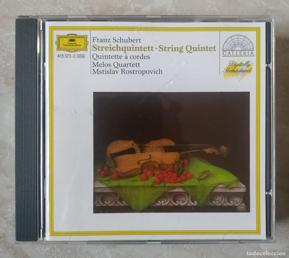 CDs de m&uacute;sica: CD SCHUBERT STRING QUINTET - Foto 1