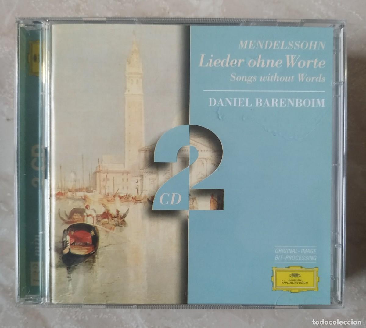 CDs de m&uacute;sica: CD MENDELSSOHN LIEDER OHNE WORTE - Foto 1