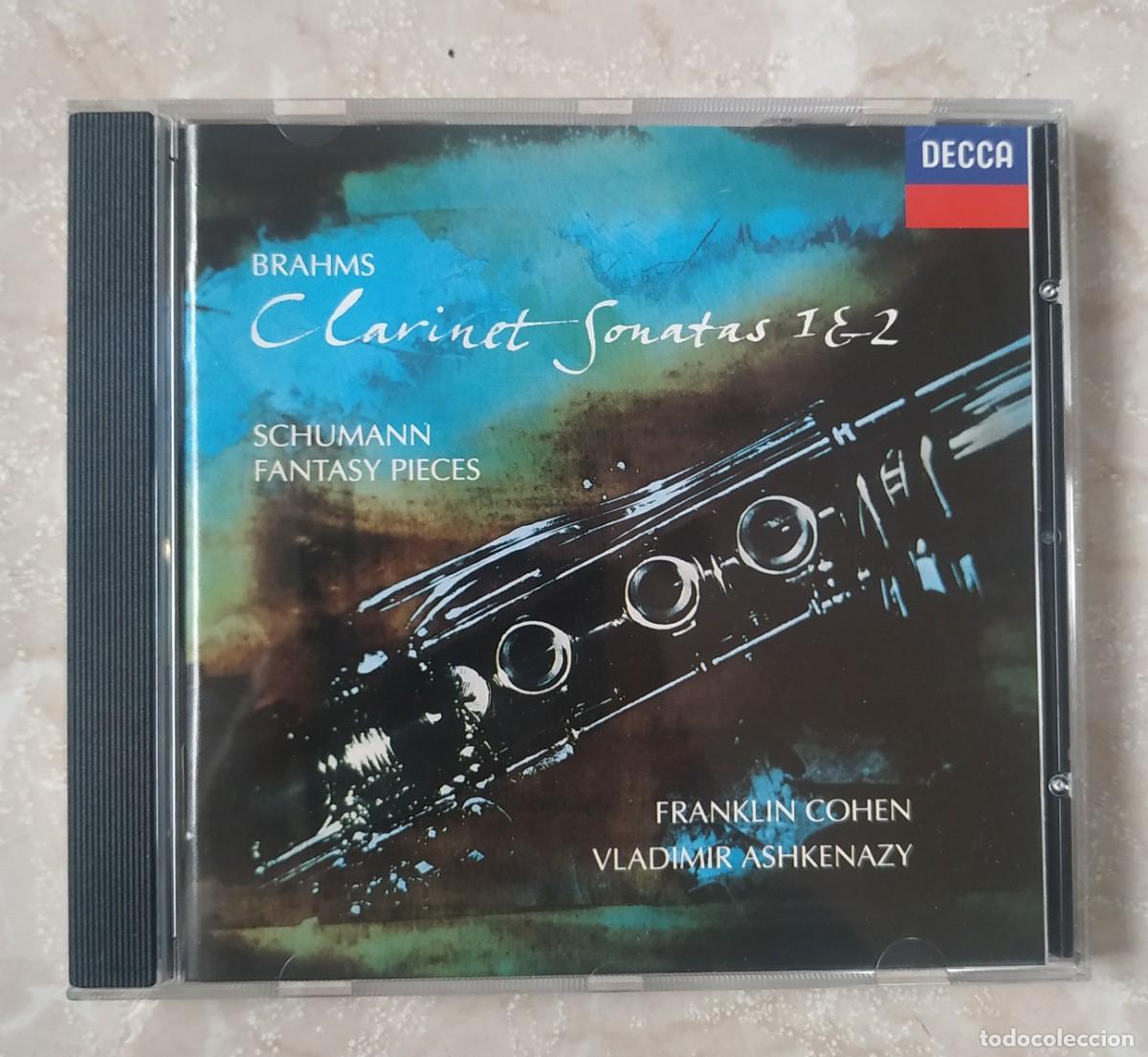 CDs de m&uacute;sica: CD BRAHMS CLARINET SONATAS 1 & 2 - Foto 1
