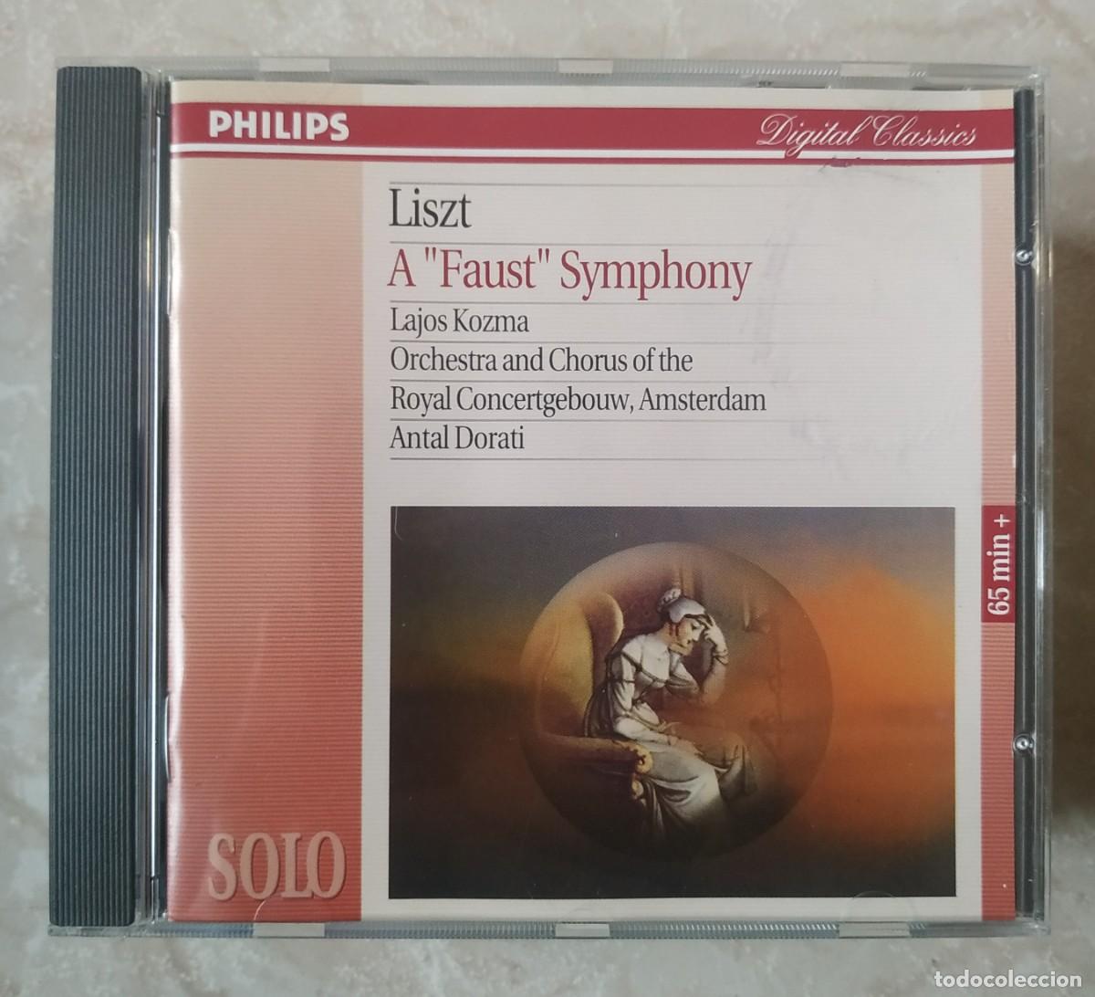 CDs de m&uacute;sica: CD LISZT A FAUST SYMPHONY - Foto 1
