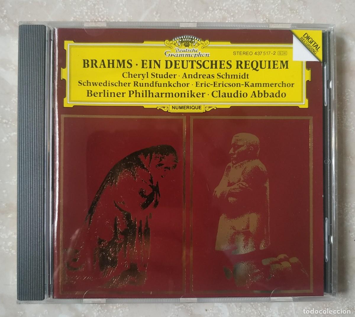 CDs de m&uacute;sica: CD BRAHMS EIN DEUTSCHES REQUIEM - Foto 1