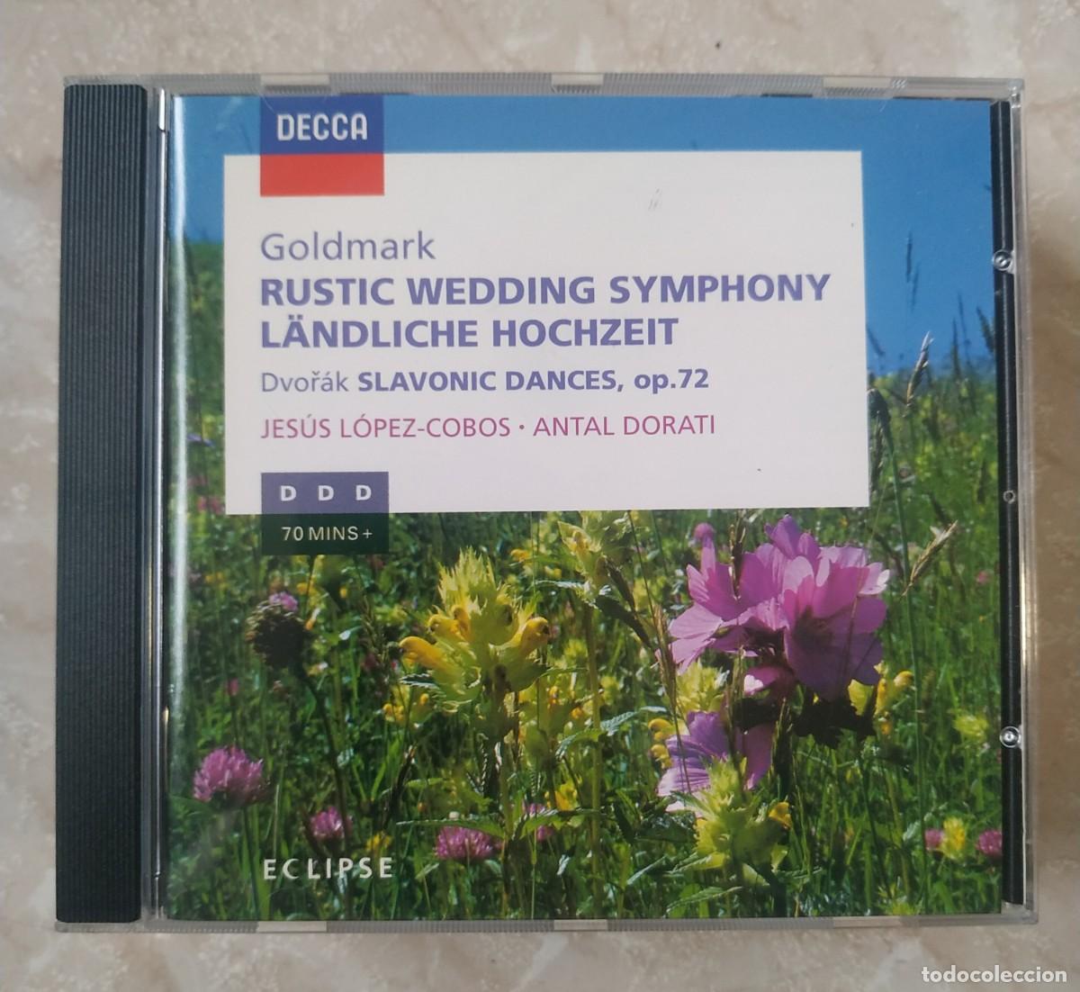 CDs de m&uacute;sica: CD GOLDMARK RUSTIC WEDDING SYMPHONY JESUS LOPEZ COBOS - Foto 1