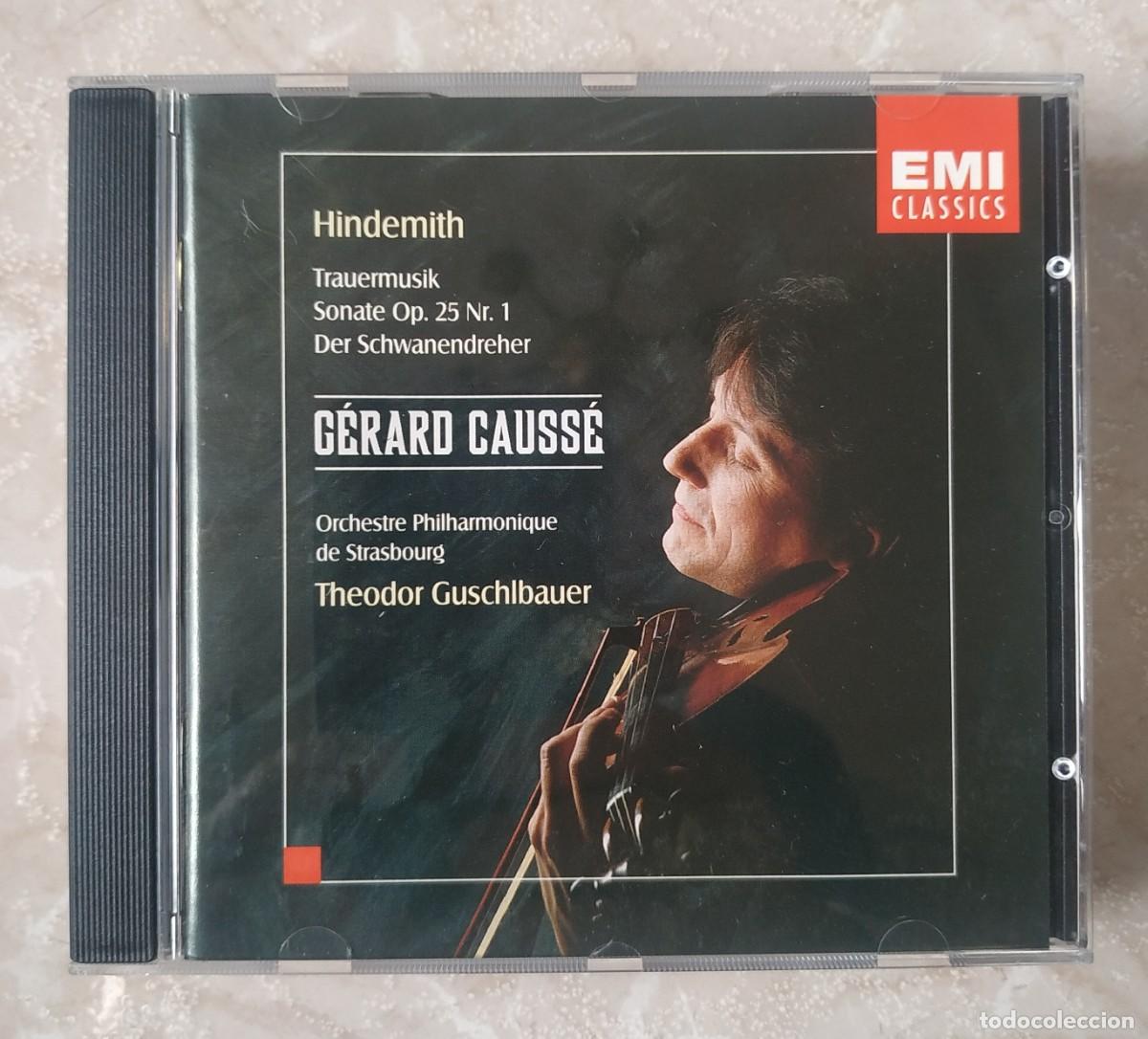 CDs de m&uacute;sica: CD HINDEMITH GERARD CAUSSE - Foto 1