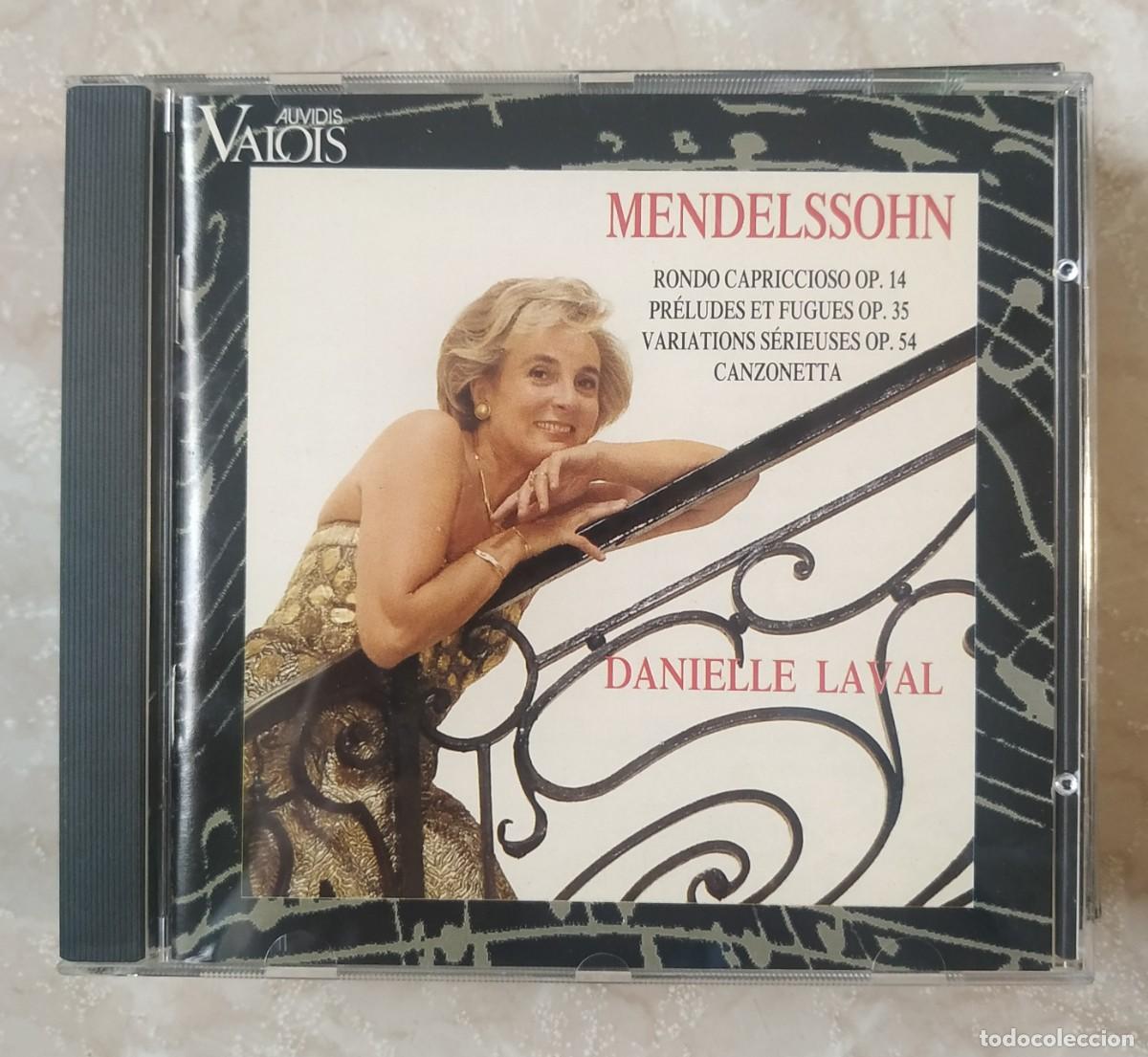 CDs de m&uacute;sica: CD MENDELSSOHN DANIELLE LAVAL - Foto 1