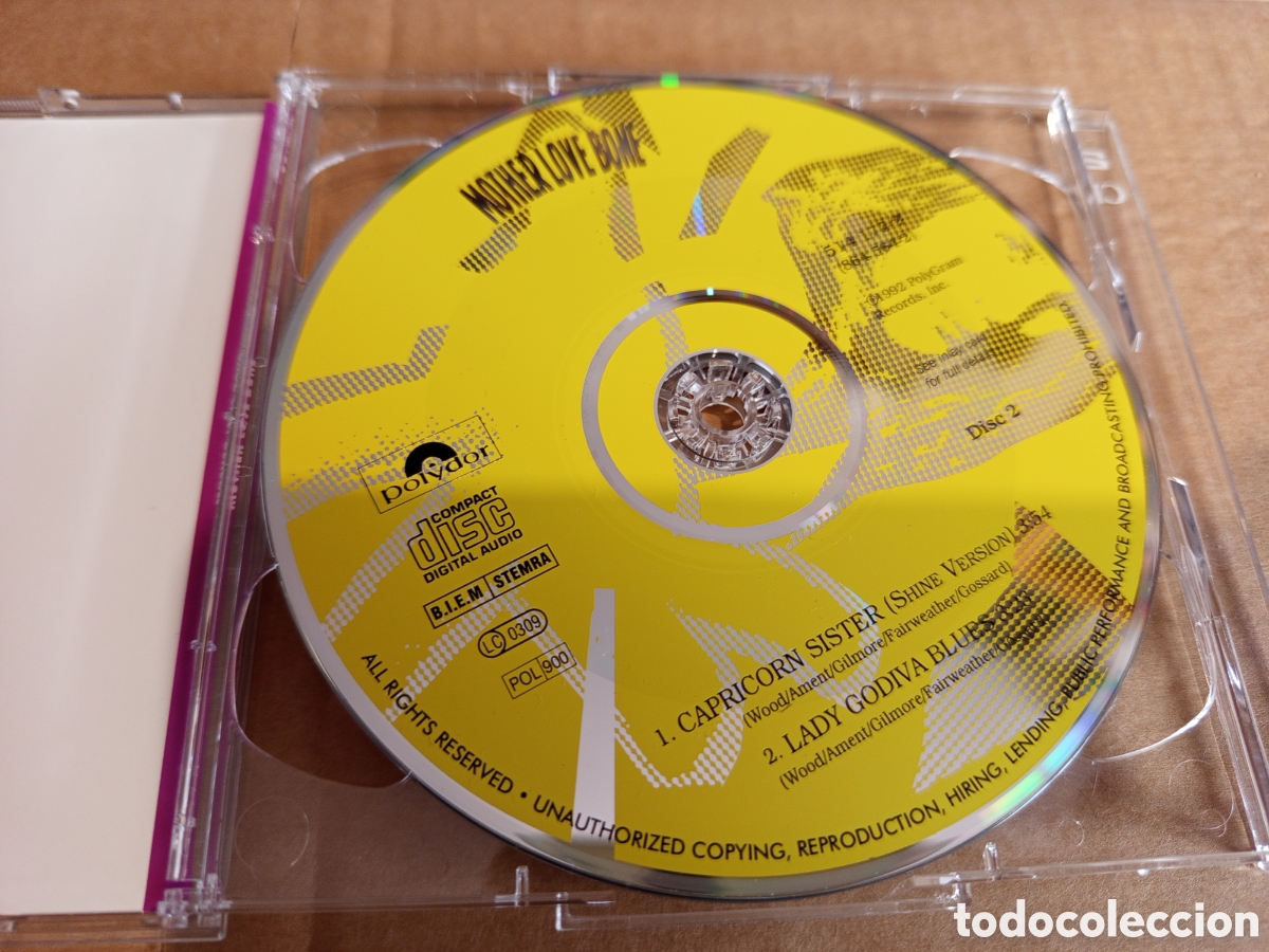 CDs de m&uacute;sica: MOTHER LOVE BONE (2 CD) - Foto 3
