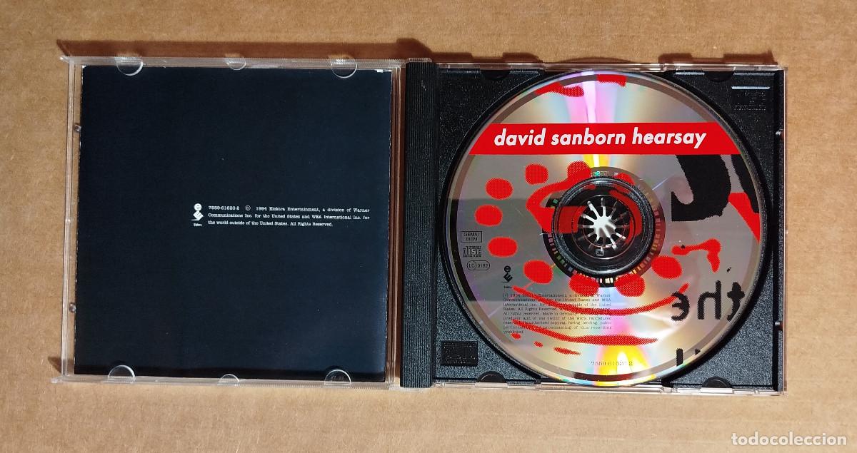 CDs de m&uacute;sica: DAVID SANBORN - HEARSAY - 1994 - Foto 2