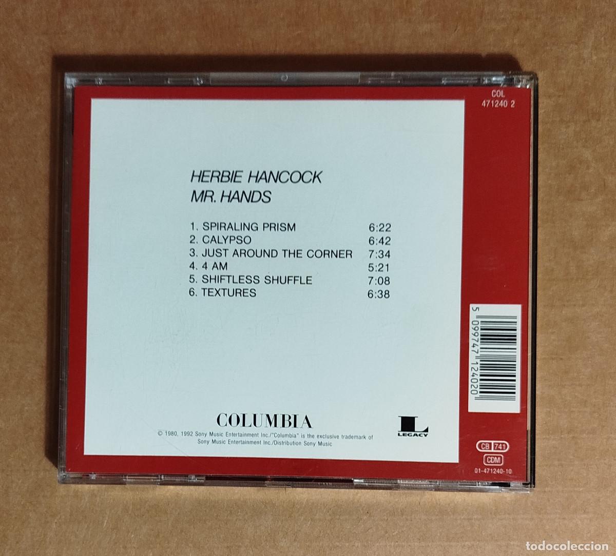 CDs de m&uacute;sica: HERBIE HANCOCK - MR. HANDS - 1980 - Foto 3