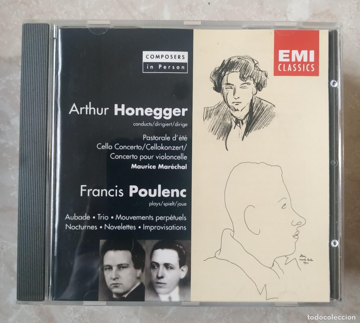 CDs de m&uacute;sica: CD ARTHUR HONEGGER FRANCIS POULENC - Foto 1