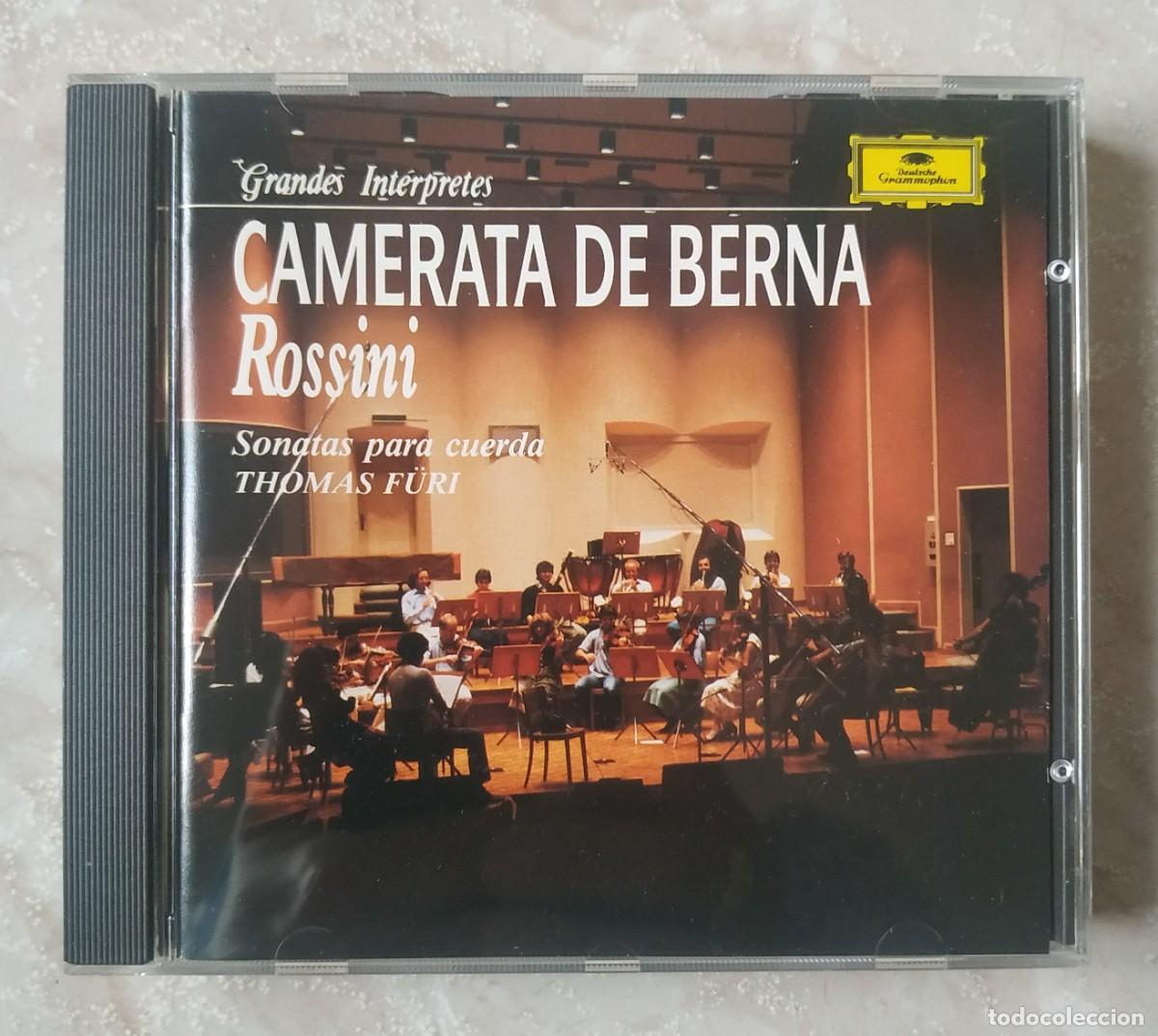 CDs de m&uacute;sica: CD GRANDES INTERPRETES CAMERATA DE BERNA ROSSINI - Foto 1