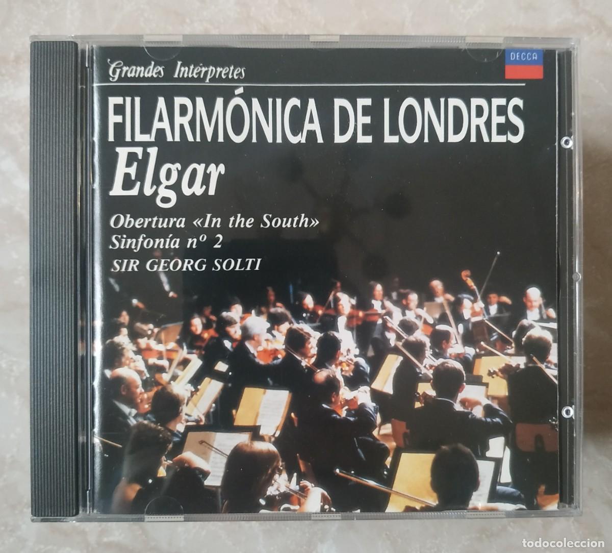 CDs de m&uacute;sica: CD FILARMONICA DE LONDRES ELGAR - Foto 1