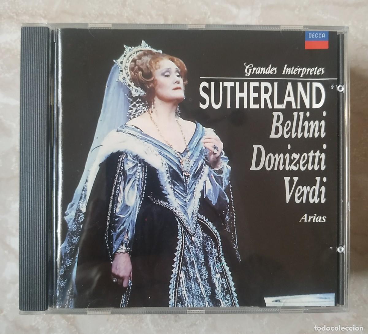CDs de m&uacute;sica: CD GRANDES INTERPRETES SUTHERLAND ARIAS - Foto 1