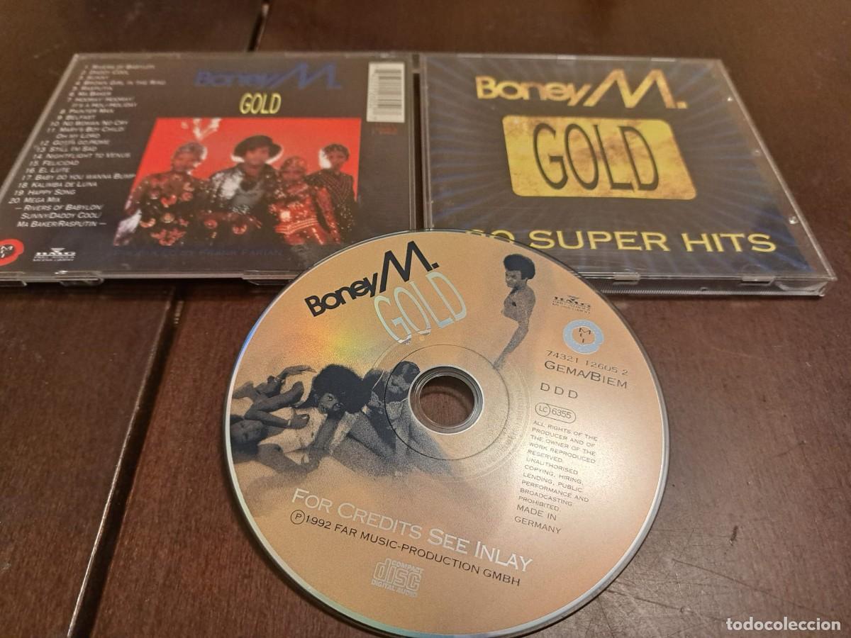 CDs de m&uacute;sica: BONEY M - CD - GOLD - 20 SUPER EXITOS - Foto 1