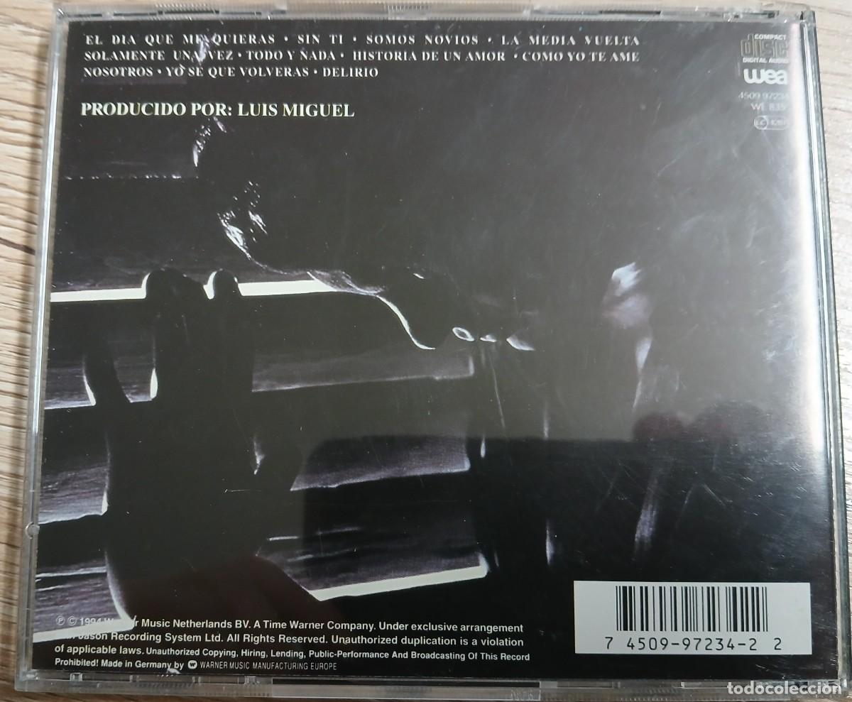 CDs de m&uacute;sica: CD LUIS MIGUEL (SEGUNDO ROMANCE) - Foto 2