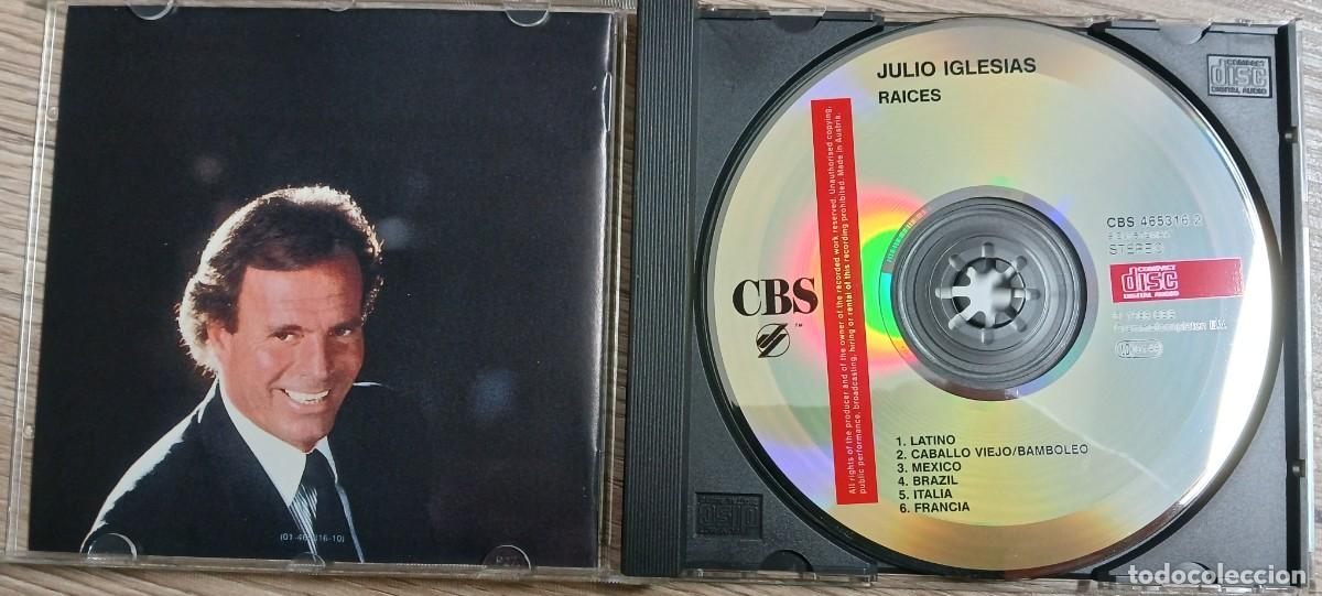 CDs de m&uacute;sica: CD JULIO IGLESIAS (RAICES) - Foto 3