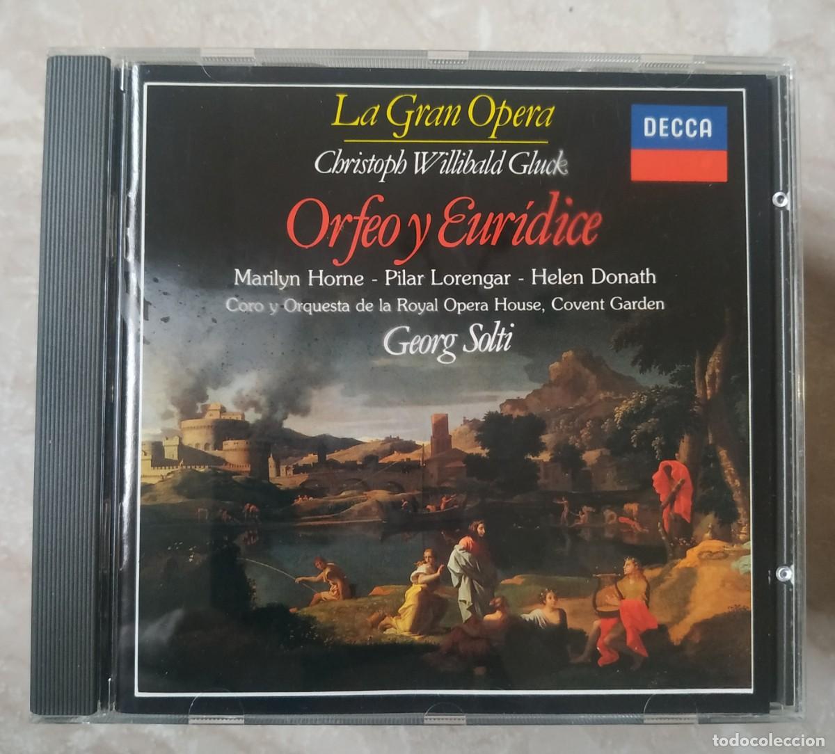 CDs de m&uacute;sica: CD LA GRAN OPERA ORFEO Y EURIDICE - Foto 1