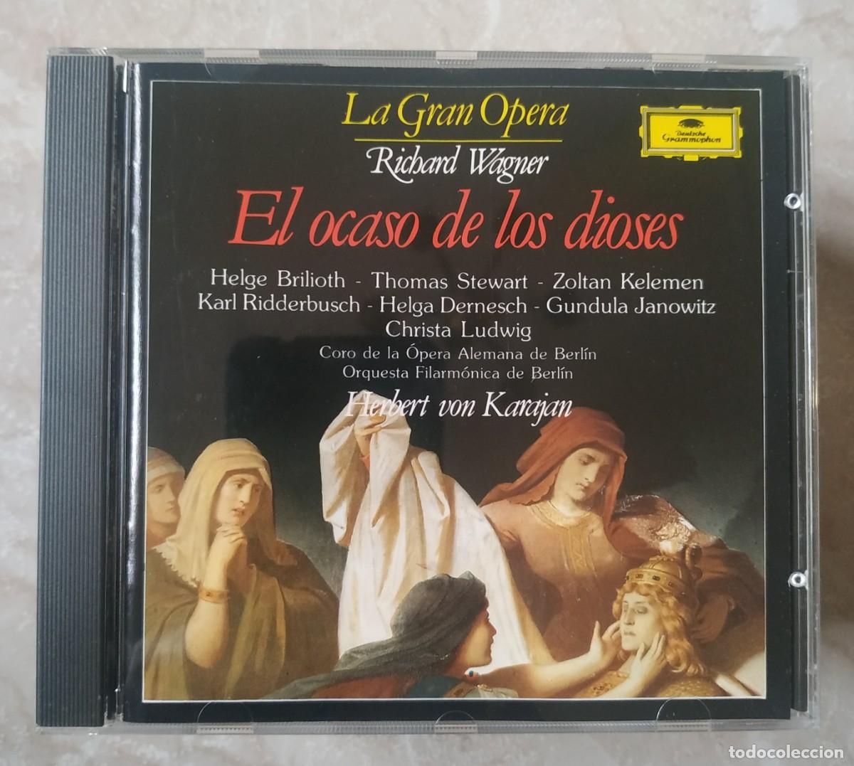 CDs de m&uacute;sica: CD LA GRAN OPERA WAGNER EL OCASO DE LOS DIOSES - Foto 1