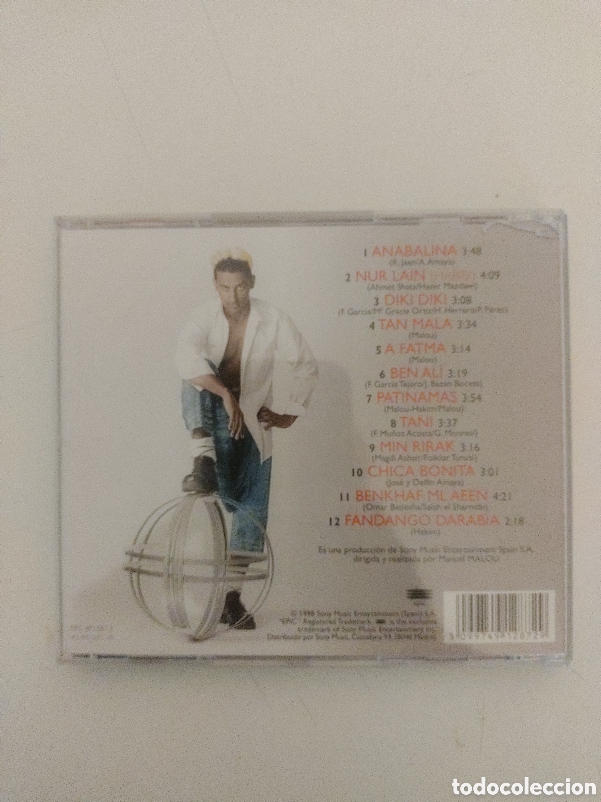 CDs de m&uacute;sica: Caja CD Hakim Como Suena - Foto 2