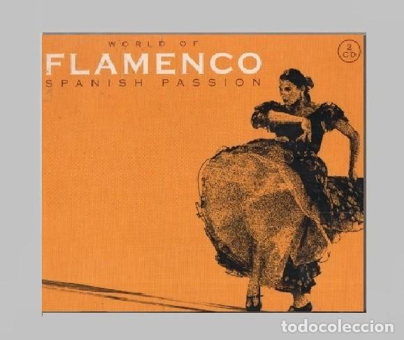 Music CDs: �R385 - [DOBLE CD]. FLAMENCO. SPANISH PASSION. WORLD OF FLAMENCO. DIGIPACK.