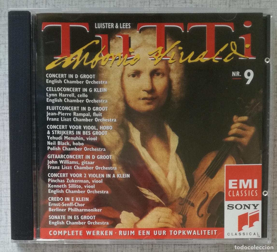 CDs de m&uacute;sica: CD Tutti Antonio Vivaldi, n&ordm; 9 - Foto 1