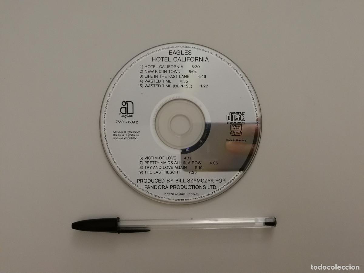 CDs de m&uacute;sica: CD ORIGINAL - THE EAGLES - HOTEL CALIFORNIA - Foto 1