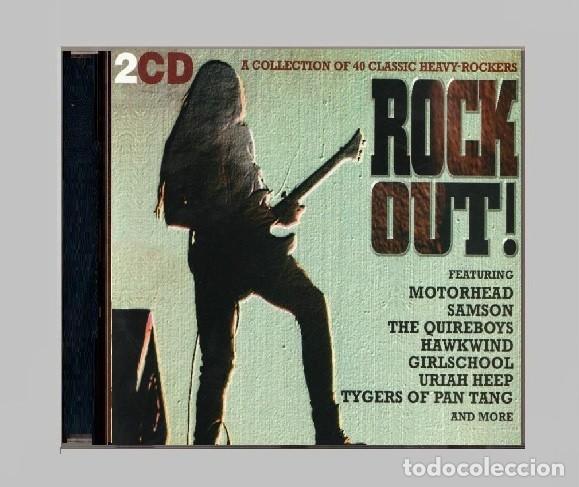 Music CDs: �R2050 - [DOBLE CD]. ROCK OUT. A COLLECTION OF CLASSIC HEAVY ROCKERS.