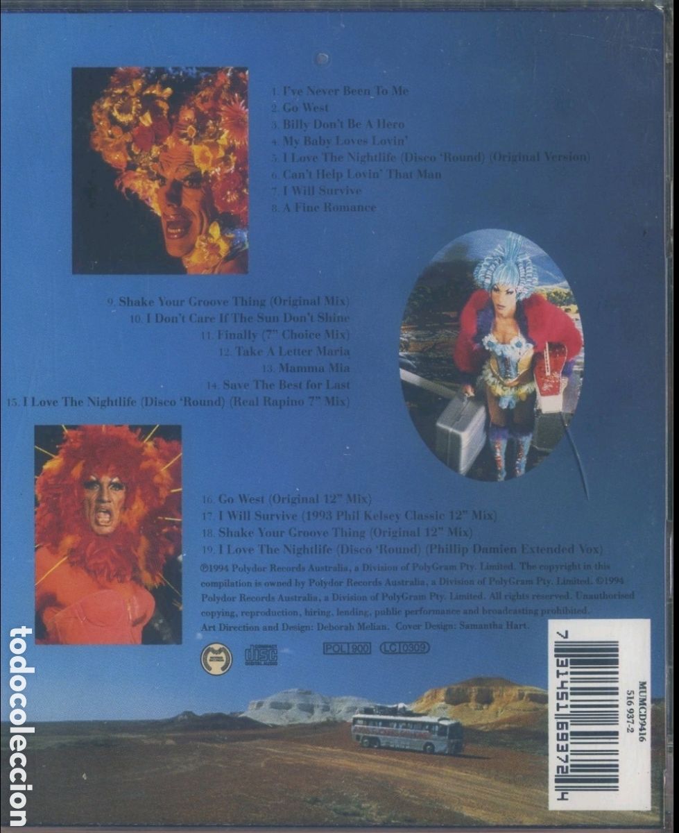 CDs de m&uacute;sica: Priscilla, reina del desierto - Foto 2