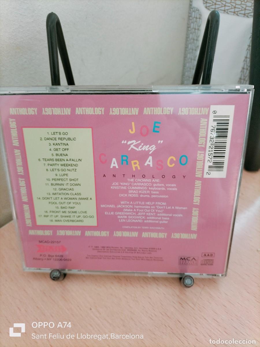 CDs de m&uacute;sica: RAR CD. JOE &rdquo;KING&rdquo; CARRASCO. ANTHOLOGY - Foto 3