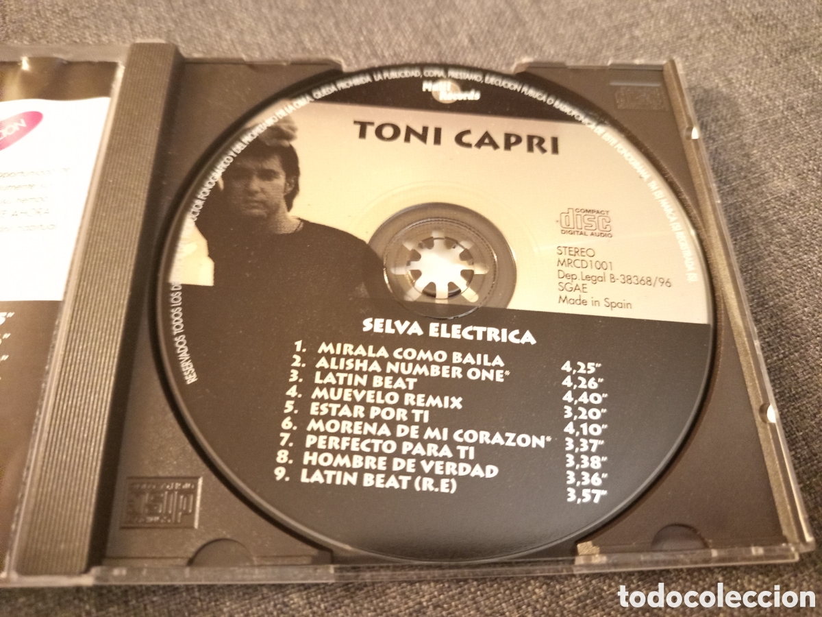 CDs de m&uacute;sica: TONI CAPRI. SELVA ELECTRICA (CD) - Foto 2