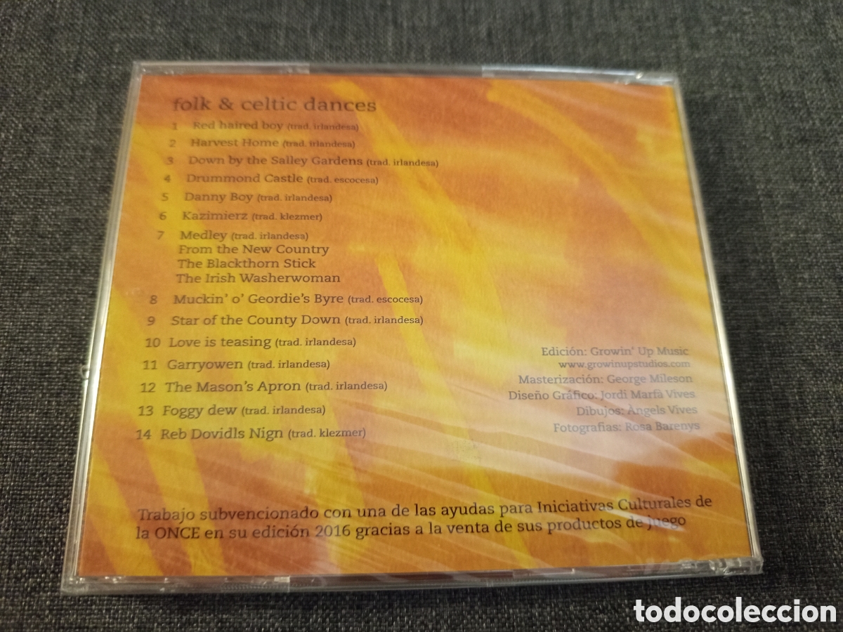 CDs de m&uacute;sica: FOLK & CELTIC GROOVE (CD) FOLK & CELTIC DANCES - Foto 2