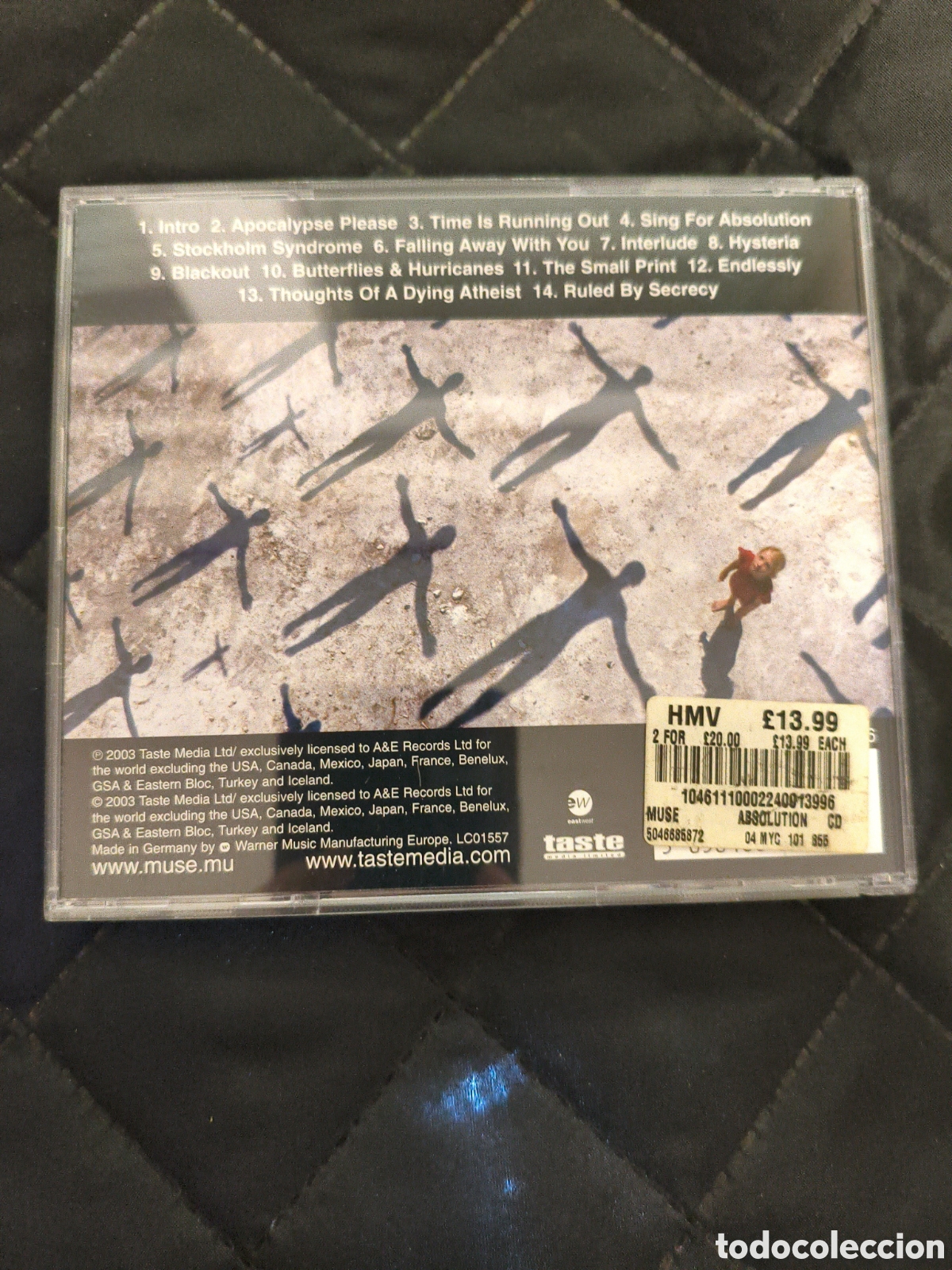 CDs de m&uacute;sica: Muse&nbsp;&lrm;&ndash;&nbsp;Absolution CD - Foto 2