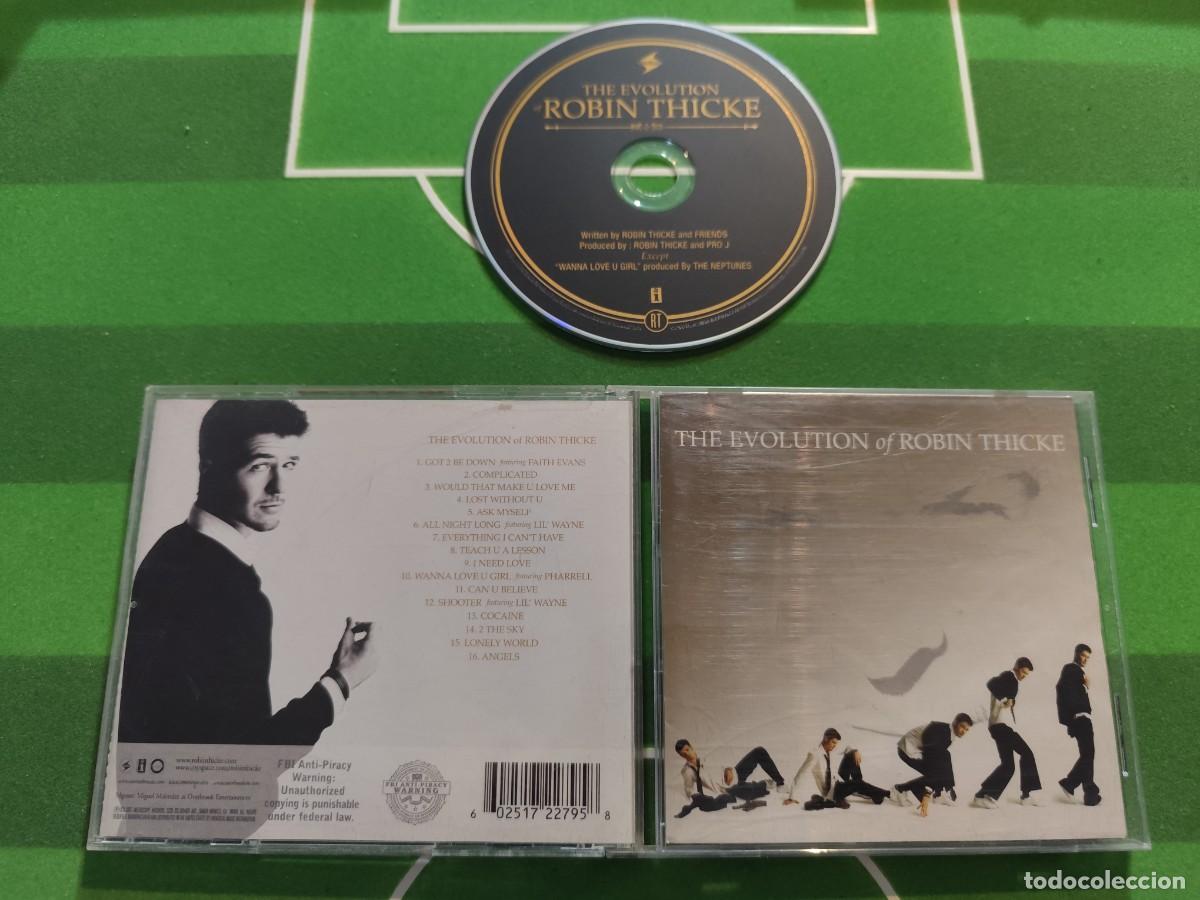 CDs de m&uacute;sica: CD 367 Robin Thicke - The evolution / 2007 - Foto 1