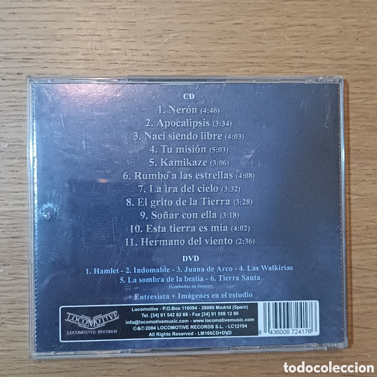 CDs de m&uacute;sica: Tierra Santa CD+DVD Apocalipsis - Foto 2