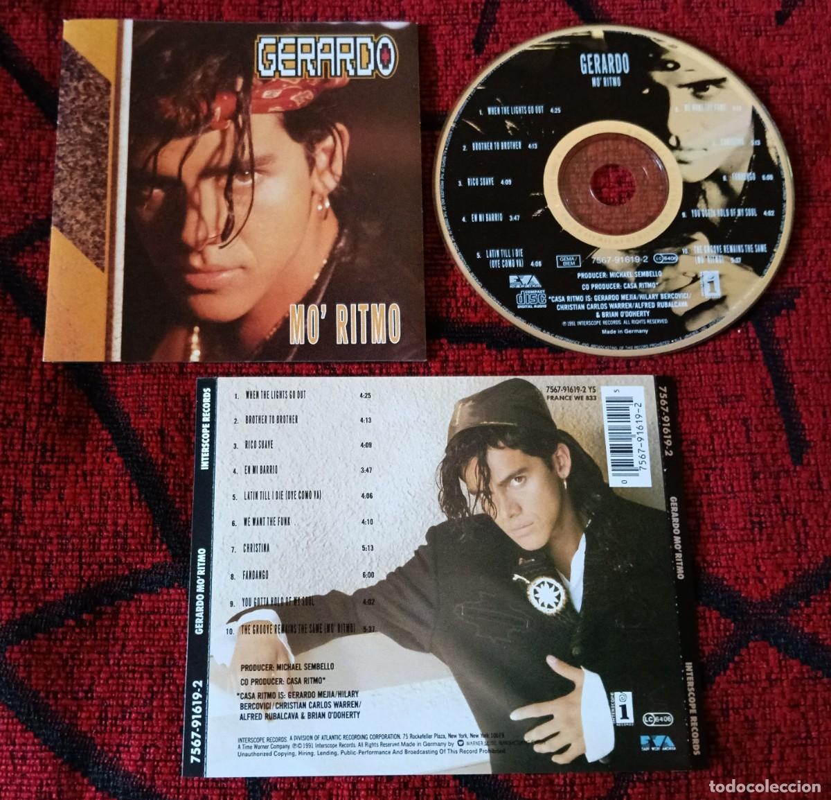 CDs de m&uacute;sica: GERARDO ** Mo Ritmo ** CD ALEMANIA 1991 - Foto 1
